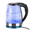 HD-1861-A 110V 1200W 1.8L Electric Glass Kettle US Plug