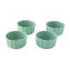 Colette Stoneware Ramekins, Green, Set of 4