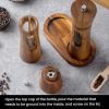 Pepper Grinder Pagoda-shaped Wooden Kitchen Pepper Mill